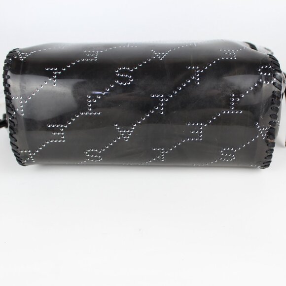 NEW STELLA MCCARTNEY Small Monogram PVC Tote | Sleek & Eco-Chic Bag - Picture 10 of 16